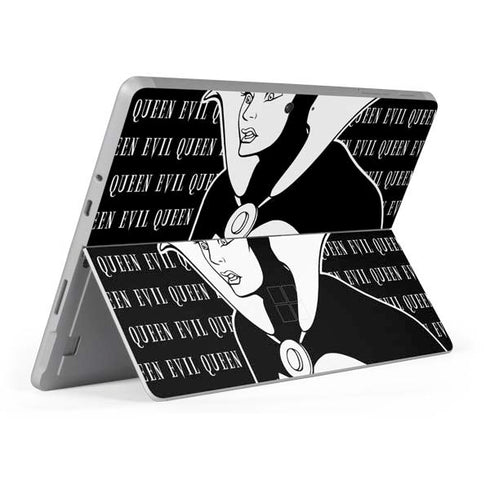 Disney Villains Evil Queen Black and White Surface Go Skin
