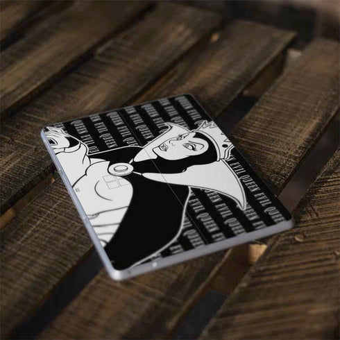 Disney Villains Evil Queen Black and White Surface Go Skin