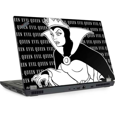 Disney Villains Evil Queen Black and White Lenovo ThinkPad Skin