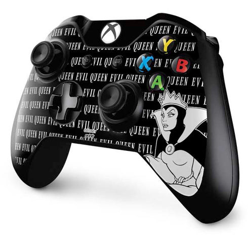 Disney Villains Evil Queen Black and White Xbox One Controller Skin