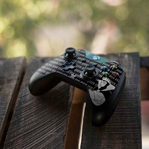 Disney Villains Evil Queen Black and White Xbox One Controller Skin