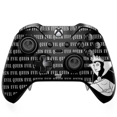 Disney Villains Evil Queen Black and White Xbox One Elite Controller Skin