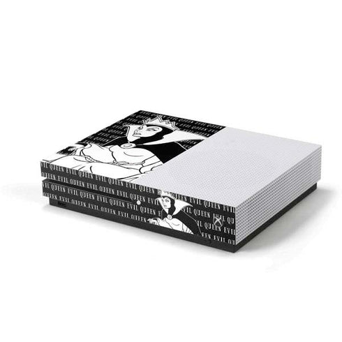 Disney Villains Evil Queen Black and White Xbox One S Console Skin