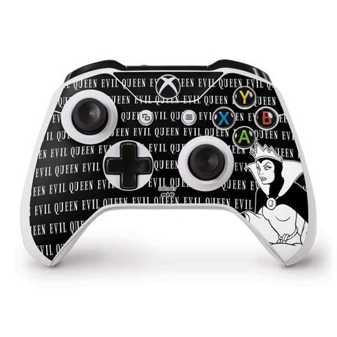 Disney Villains Evil Queen Black and White Xbox One S Controller Skin