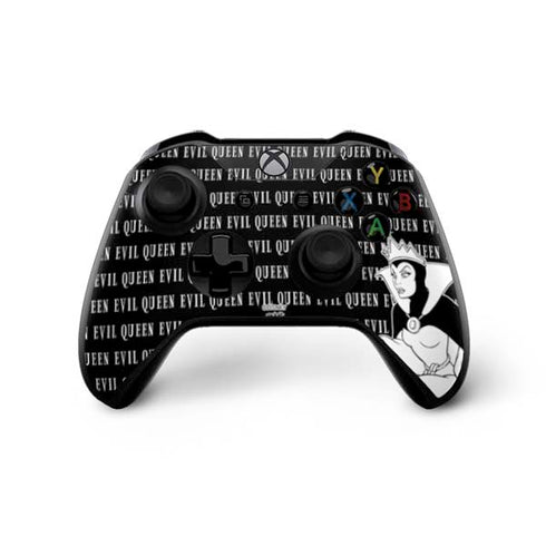 Disney Villains Evil Queen Black and White Xbox One X Controller Skin