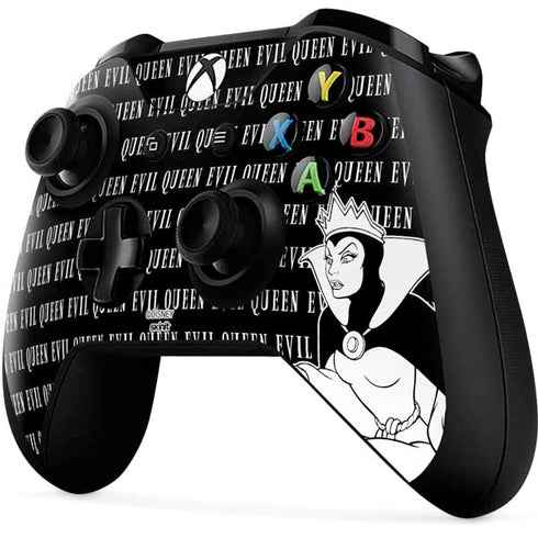 Disney Villains Evil Queen Black and White Xbox One X Controller Skin