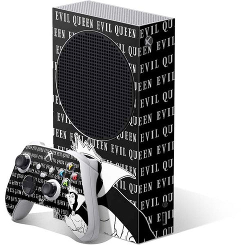 Disney Villains Evil Queen Black and White Xbox Series S Skins