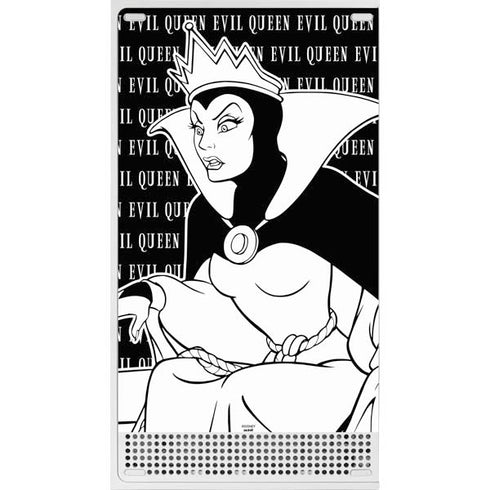 Disney Villains Evil Queen Black and White Xbox Series S Console Skin
