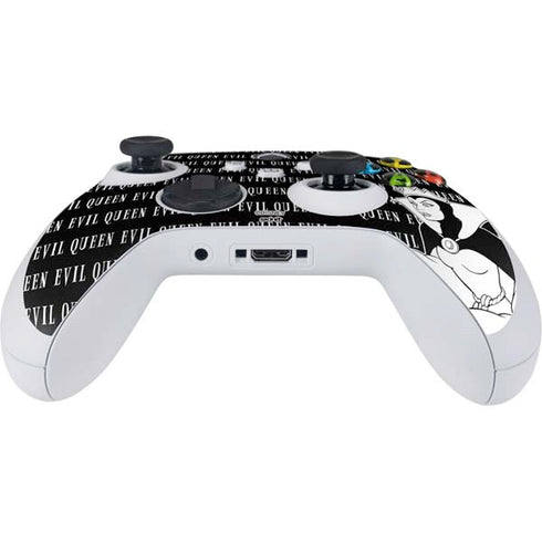 Disney Villains Evil Queen Black and White Xbox Series S Controller Skin