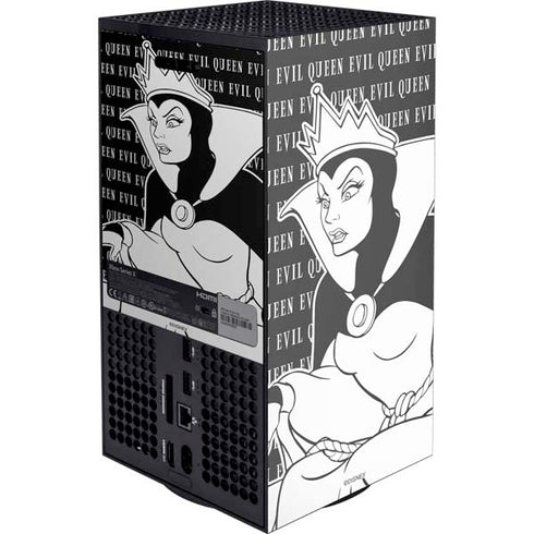 Disney Villains Evil Queen Black and White Xbox Series X Console Skin