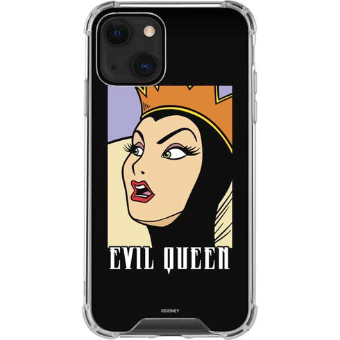 Disney Villains Evil Queen iPhone 14 Plus Clear Case