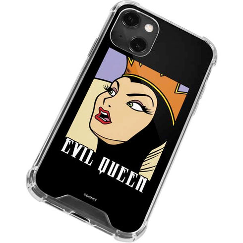 Disney Villains Evil Queen iPhone 14 Plus Clear Case