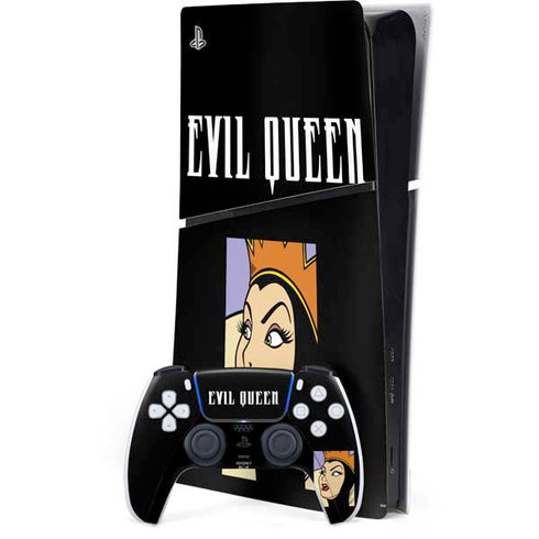 Disney Villains Evil Queen PS5 Slim Digital Edition Bundle Skin