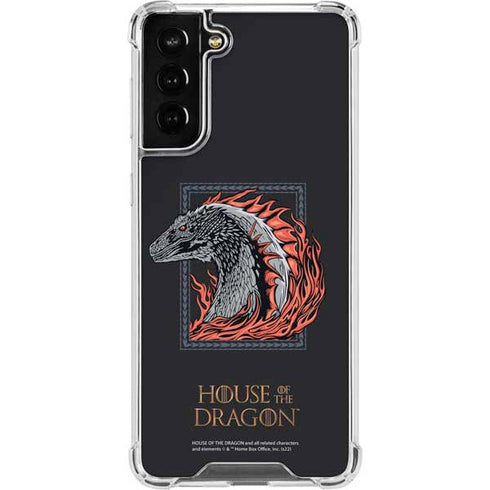 HBO House of the Dragon Eye of The Beholder Galaxy S21 FE Clear Case