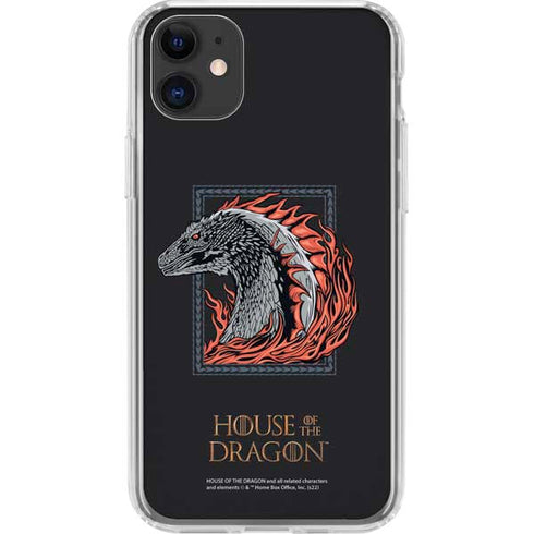 HBO House of the Dragon Eye of The Beholder iPhone 11 Clear Case