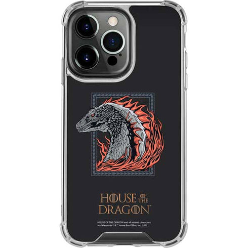 HBO House of the Dragon Eye of The Beholder iPhone 15 Pro Clear Case