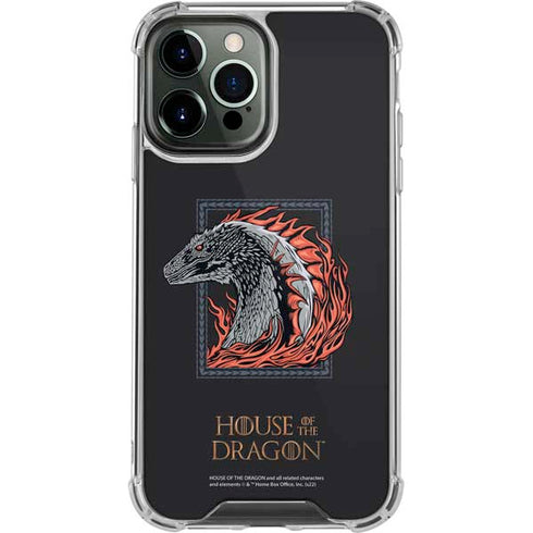 HBO House of the Dragon Eye of The Beholder iPhone 14 Pro Max Clear Case