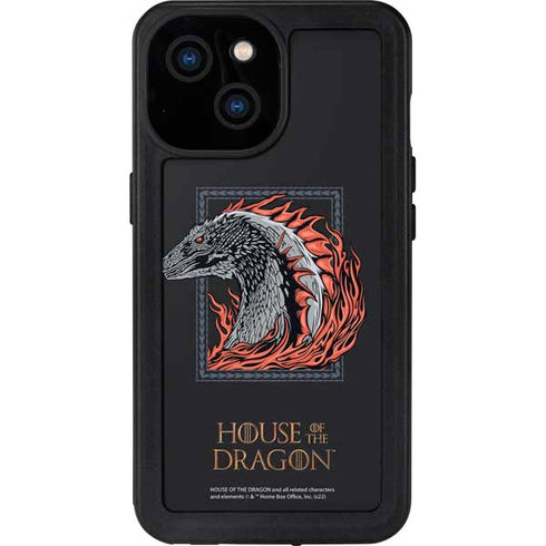 HBO House of the Dragon Eye of The Beholder iPhone 15 Waterproof Case