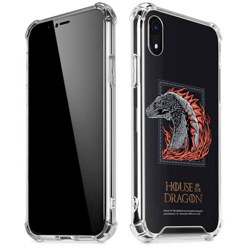 HBO House of the Dragon Eye of The Beholder iPhone XR Clear Case