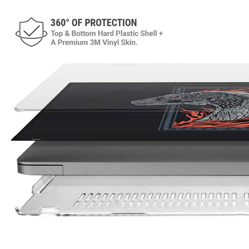 HBO House of the Dragon Eye of The Beholder MacBook Pro 16in (2021-25) Case plus Skin