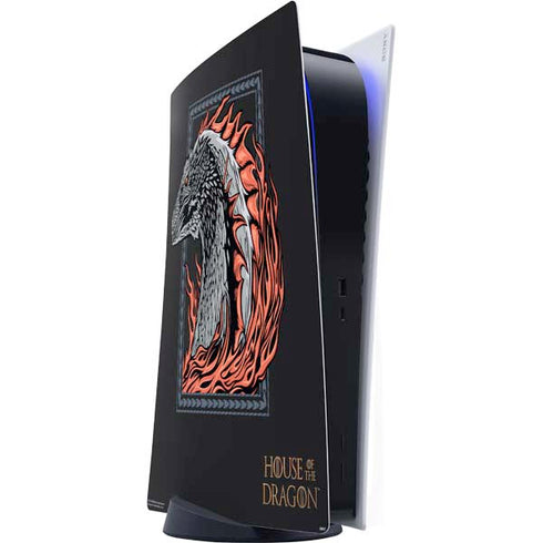 HBO House of the Dragon Eye of The Beholder PS5 Digital Edition Console Skin
