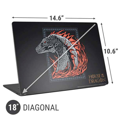 HBO House of the Dragon Eye of The Beholder Universal Laptop 18in (14.6 x 10.6in) Skin