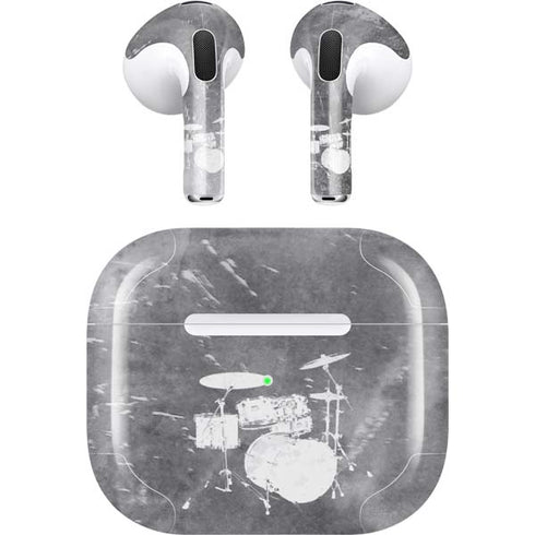 Faded Drumset Apple AirPods (3rd Gen 2021) Skin