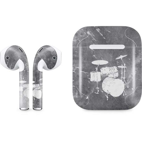 Faded Drumset Apple AirPods Skin