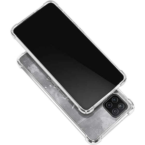 Faded Drumset Galaxy A12 Clear Case
