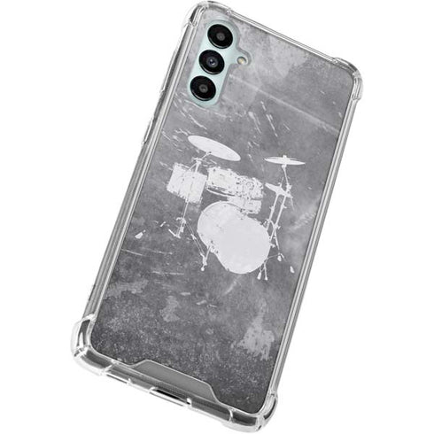 Faded Drumset Galaxy A15 5G Clear Case