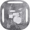 Faded Drumset Galaxy Buds Live Skin