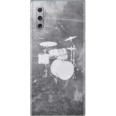 Faded Drumset Galaxy Note 10 Skin
