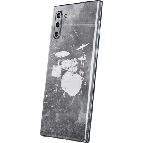 Faded Drumset Galaxy Note 10 Skin