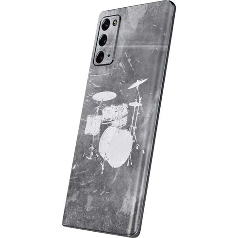 Faded Drumset Galaxy Note20 5G Skin