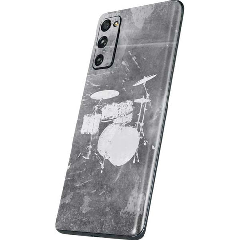 Faded Drumset Galaxy S20 Fan Edition Skin
