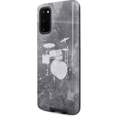 Faded Drumset Galaxy S20 Pro Case