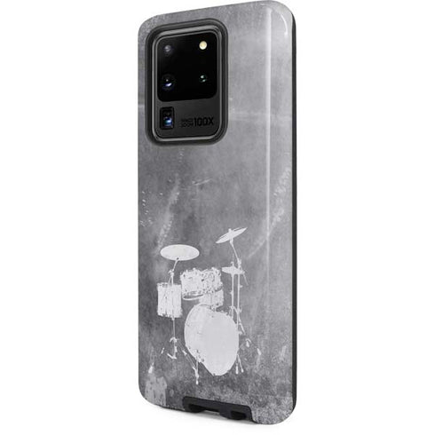 Faded Drumset Galaxy S20 Ultra 5G Pro Case