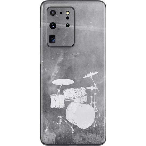 Faded Drumset Galaxy S20 Ultra 5G Skin