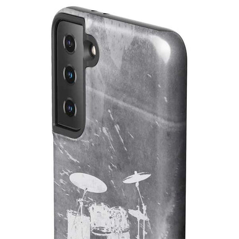 Faded Drumset Galaxy S21 FE Pro Case