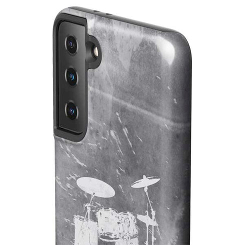 Faded Drumset Galaxy S21 Plus 5G Pro Case
