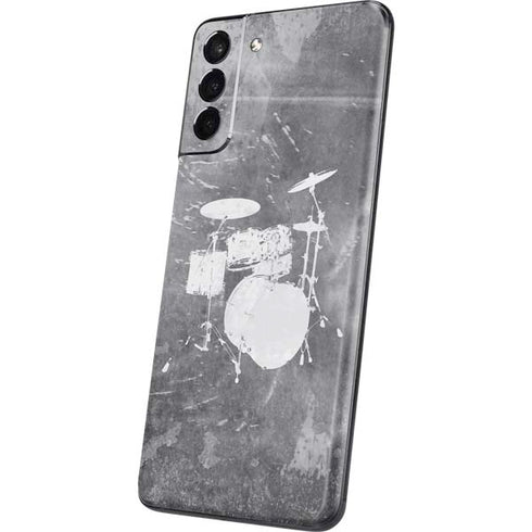 Faded Drumset Galaxy S21 Plus 5G Skin