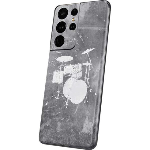 Faded Drumset Galaxy S21 Ultra 5G Skin