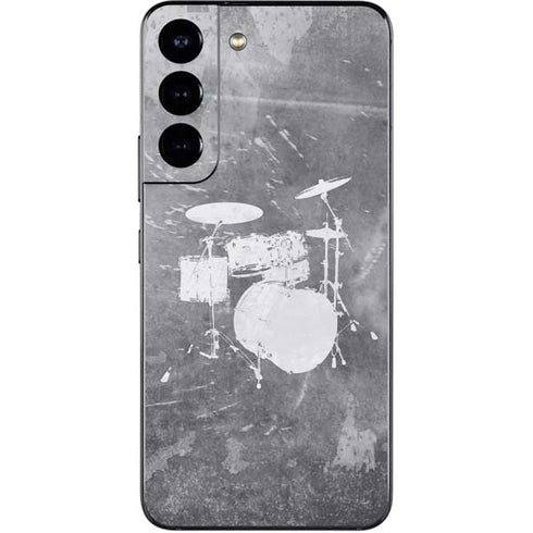 Faded Drumset Galaxy S22 Skin