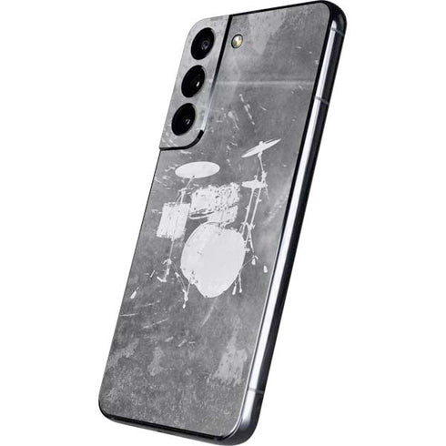 Faded Drumset Galaxy S22 Skin
