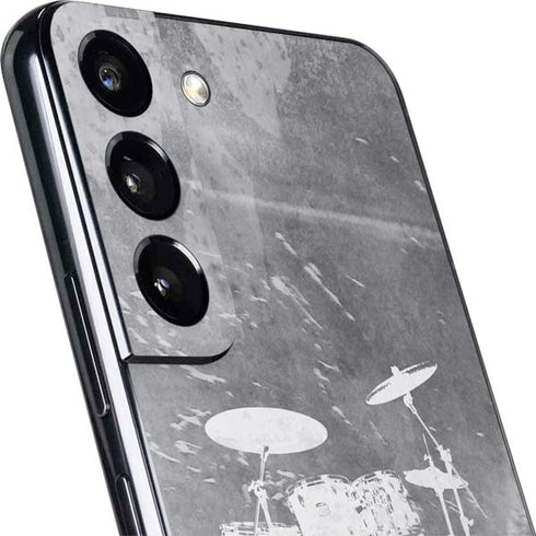 Faded Drumset Galaxy S22 Skin