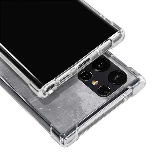 Faded Drumset Galaxy S22 Ultra Clear Case