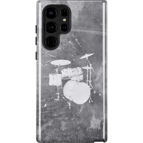 Faded Drumset Galaxy S22 Ultra Pro Case
