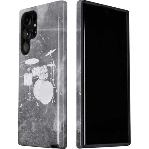 Faded Drumset Galaxy S22 Ultra Pro Case