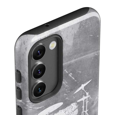 Faded Drumset Galaxy S23 Plus Pro Case