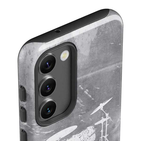 Faded Drumset Galaxy S23 Pro Case